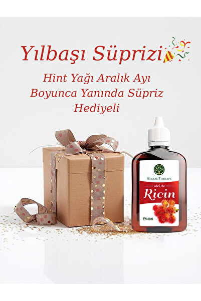Herbal Therapy Hint Yağı (Ricin Oil) – Soğuk Sıkım Saf Bitkisel Yağ 100 ml