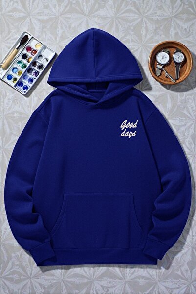 uyguntarz Hanorac oversize unisex cu imprimeu Good Days