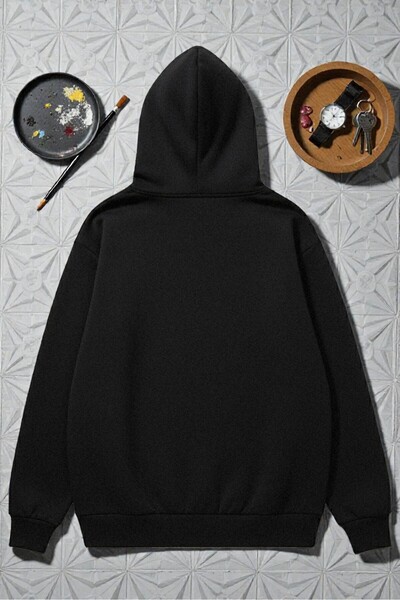 uyguntarz Unisex Good Days εμπριμέ φούτερ μεγάλου μεγέθους