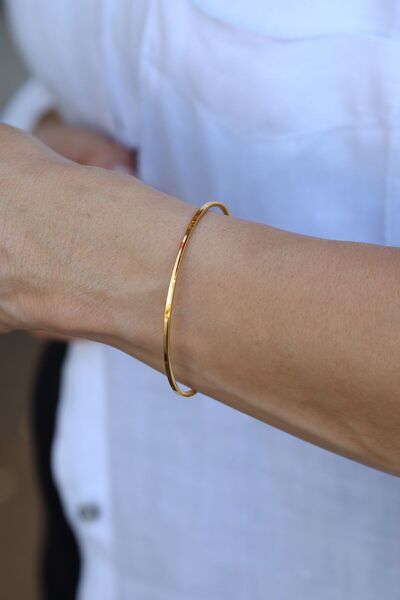 Yenigün Kuyumculuk 5-5,5 Gram Ajda Altın Bilezik – Hediyelik & Yatırımlık - 3 mm