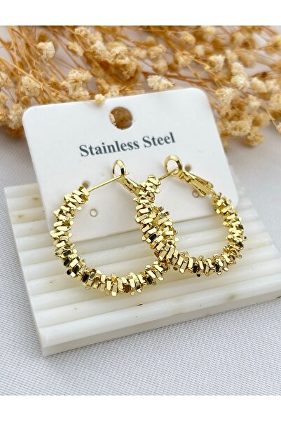 Fashionjewelery Burgulan ring model steel earring