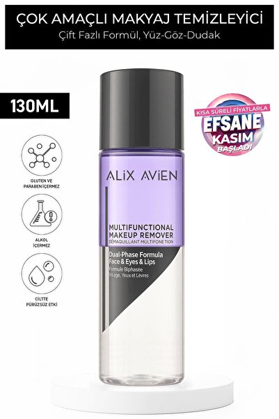 Alix Avien Multi-Functional Makeup Remover - Çok Amaçlı Makyaj Temizleyici - ...