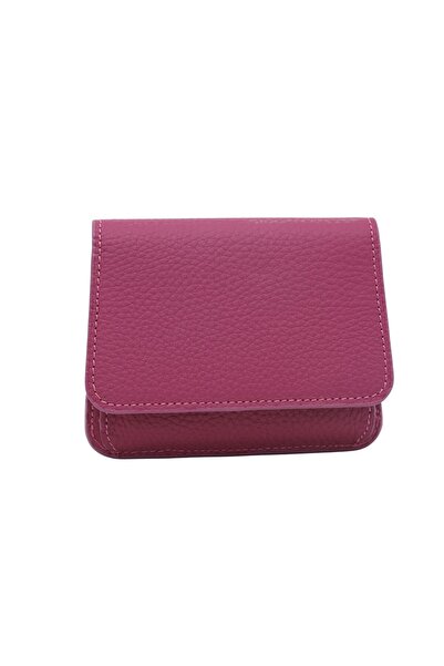 Meskanto Portofel pentru femei din piele naturală Rose