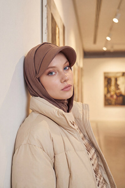 Aisha's Design Boneta instantanee pentru femei din bumbac pieptănat cu protec...