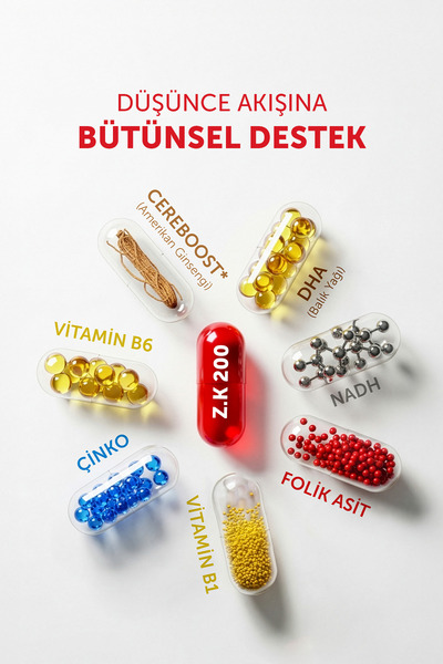 MFM NUTRACEUTICALS MFM Z.K 200 (30 Bitkisel Kapsül)