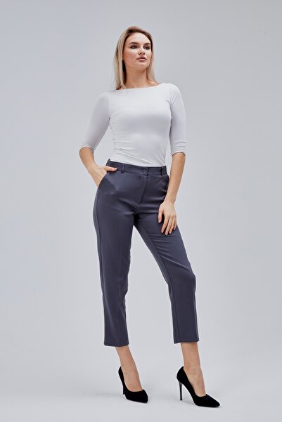 HANIMCA GİYİM PANTALONI DE VARĂ BORUPAÇA DE FEMEI DE PÂSĂRĂ VEZI TABLA DE MĂRIMI