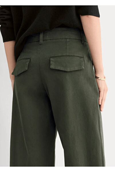 Everlane Γυναικείο παντελόνι φαρδύ μπατζάκι Cotton Twill Chino – Φαρδύ πόδι, άνετο κόψιμο