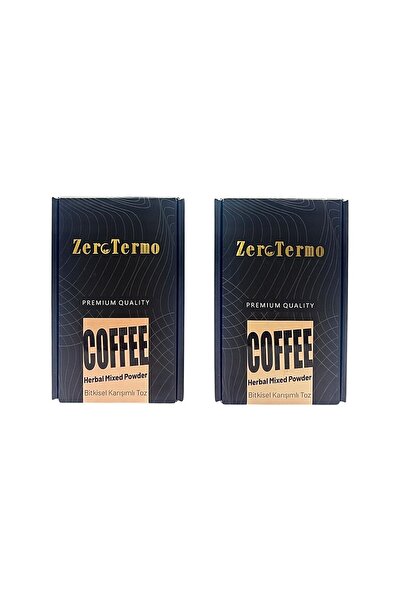 ZEROTERMO Coffee Bitkisel Kahve Karışımı-Kilo Kontrolüne Yardımcı-2’Li Set