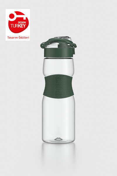 Renga Saga Silicone Detailed 730 ml Tritan Flask 911033 Green