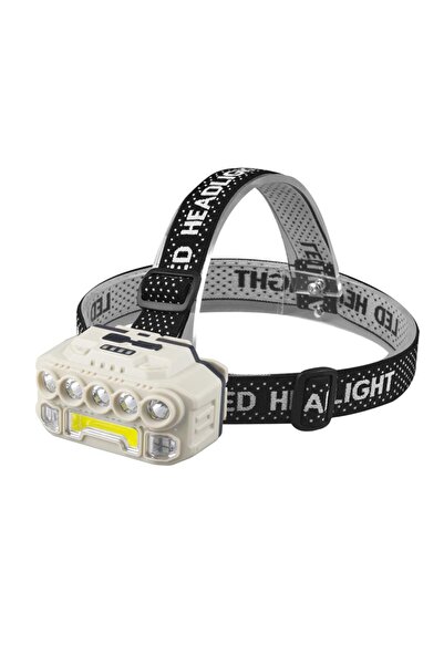 Panther 1500 Lümen XPE COB LED USB Şarjlı Kafa Lambası PT-5227