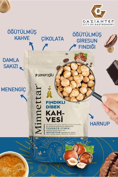 Şekeroğlu Minnettar Fındıklı Dibek Kahvesi 165 gr