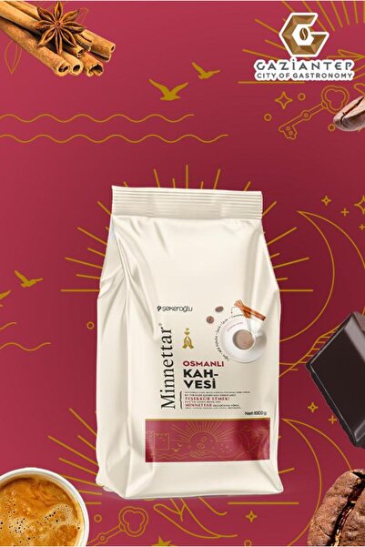 Şekeroğlu Osmanlı Kahvesi Toz 5x1000 Gr