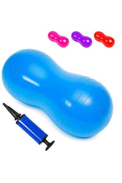 Leyaton Pilates Topu Fıstık Top Egzersiz Fitnes Spor Aleti Pilates Top Plates Topu