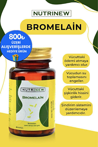 Nutrinew Vitamins Nutrinew Bromelain 30 Capsules