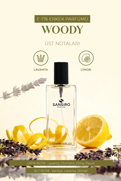 Sansiro E-176 Erkek Parfüm 50ml Edp