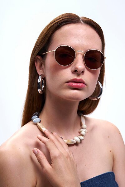 Bilge Karga Palmiro Gold Brown Güneş Gözlüğü