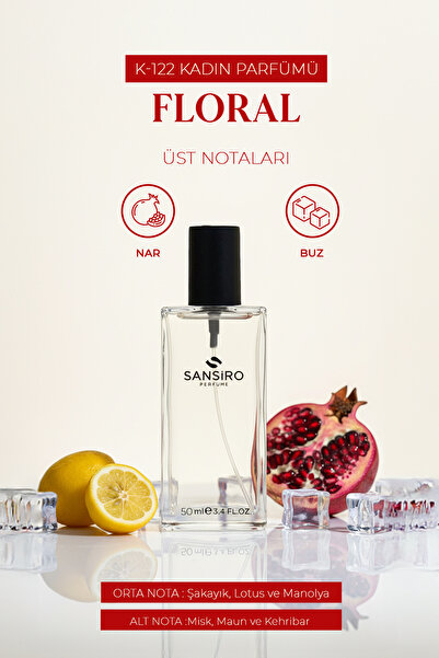 Sansiro K-122 Kadın Parfüm 50ml Edp