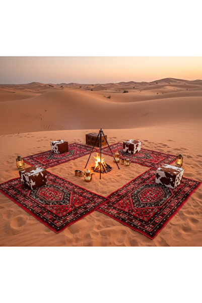 Segadty 3 سجادات تخييم من نوع القوس، سجادة خارجية للمجالس، رحلات صحراوية، سجا...