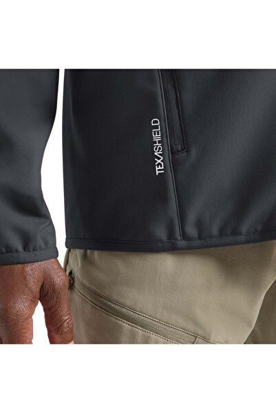 Jack Wolfskin Bornberg Hoody Men's Black Softshell Men's Softshell 1307471-t0350