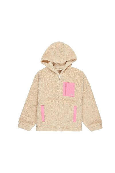 Roxy معطف بيرفكت كلاود للفتيات باللون البيج معطف للفتيات ERGJK03138