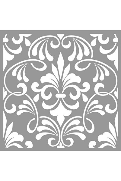 Artikel Damla Desenler Stencil Boyama şablonu 30x30 cm, Duvar Stencil, Fayans...
