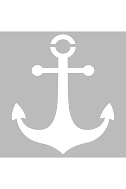 Artikel Çapa Büyük Stencil Boyama şablonu 30x30 cm, Duvar Stencil, Fayans Ste...