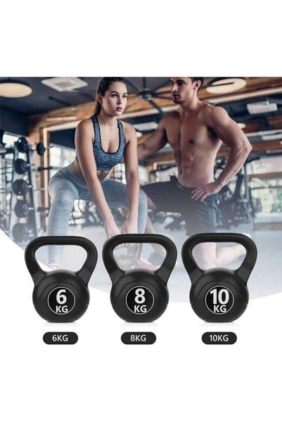 Leyaton 4 Kg Kettlebell Çaydanlık Dambıl
