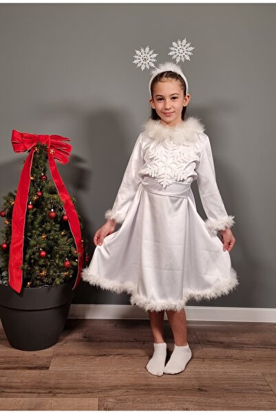 Fashionhaine.ro Rochita serbare fulg de nea