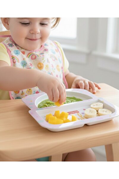 FISHER PRICE Bölmeli Mama Kasesi -unicorn Desenli