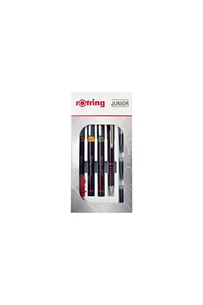 Rotring 3 Lü Rapido Set 0.1-0.2-0.3 çizim seti + 0,5 mm mekanik kalem