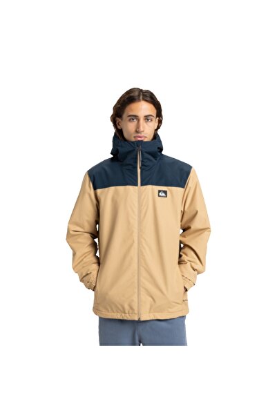 Quiksilver Overcast 3K Warm Jacket Men's Blue Jacket Men's Jacket Eqyjk04202