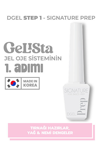 Serrano Markt Dgel Signature Prep – HEMA Free & TPO Free Profesyonel Yağ ve N...