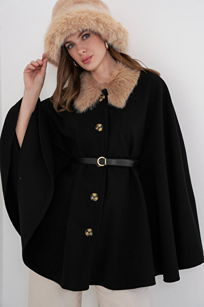 Bigdart Γυναικείο Παντελόνι με Ζώνη 9165 - Μαύρο