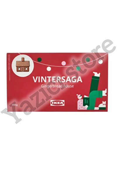 IKEA VINTERSAGA ev şekli kurabiye 2025 yeni ürün