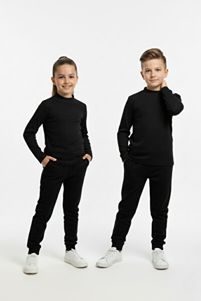 Shifre Yarım Balıkçı Yaka Çocuk Body