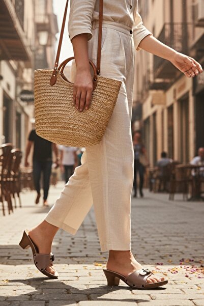 Ceyo Comfortable Turkish Sandal with Anatomical Heel 6800