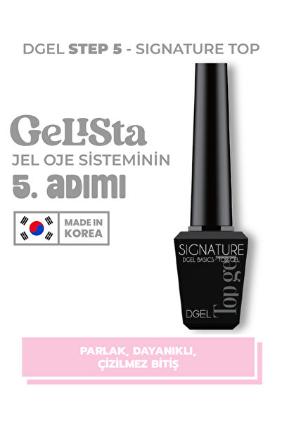 Serrano Markt Dgel Signature Top Coat – HEMA Free & TPO Free Çizilme Dirençli...
