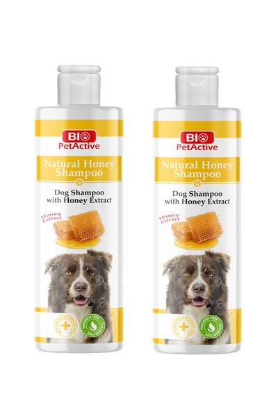 Bio PetActive Natural Honey Shampoo Doğal Bal Özlü Köpek Şampuanı 400 ML. X 2...