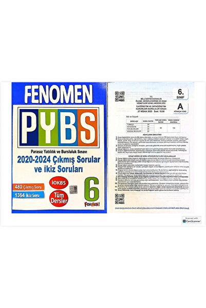 Kurmay Yayınları (PYBS nin Maarif Model ile alakası yoktur) Pybs 6. Sınıf Bur...