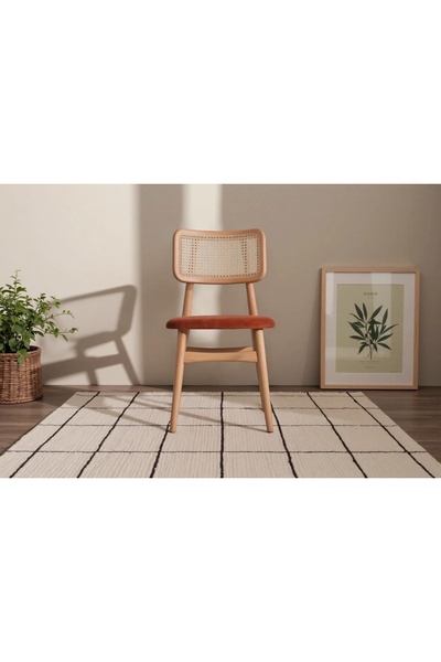 Vivense VERA SANDALYE, NATUREL, TURUNCU