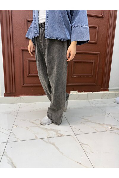 İLGEN TEKSTİL Jeans with elastic waist