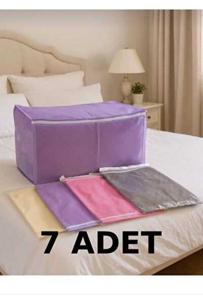 AYHOME Kalın Kumaş Kapitone Krem Renk Çeyizlik Bohçalık Büyük Boy Yorgan Hurcu Kalın Kumaş Desenli Hurç