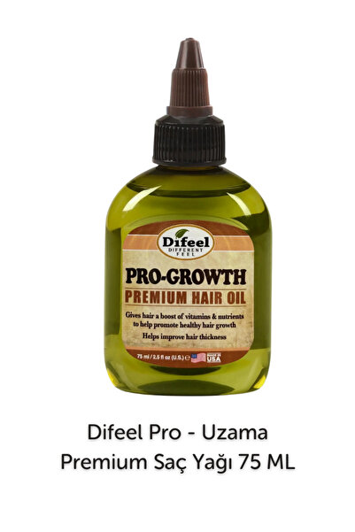 Difeel Pro-Growth Saç Yağı 75ML
