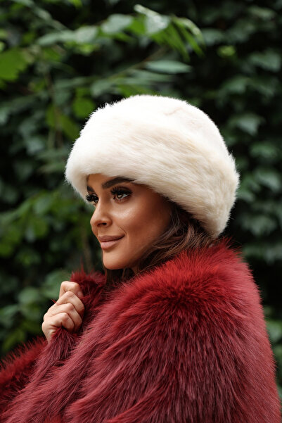 Mağazam Online Premium İngiliz Kraliyet Stili Kalpak Şapka Kadın Kışlık Bere ...