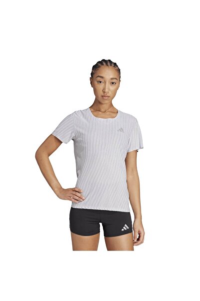 adidas Adi365 Co Tee Γυναικείο μπλουζάκι για τρέξιμο Γκρι Γυναικείο μπλουζάκι για τρέξιμο JM5704