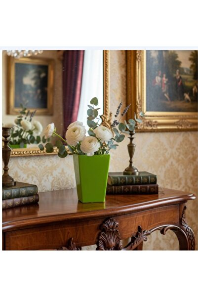 ORTAKÖY CENNETİ ΒΑΖΟ ΠΡΑΣΙΝΟ ΚΑΤΣΑΡΙΝΟ ΠΑΣΑΒΑΧΤΣΕ ΦΛΟΡΑ 16 εκ. Ύψος 11 εκ. Στ...