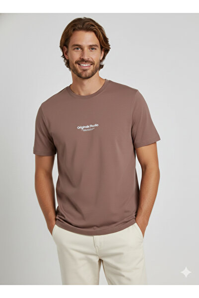 Jack & Jones Ανδρικό μπλουζάκι με ανάγλυφο λογότυπο - Vesterbro