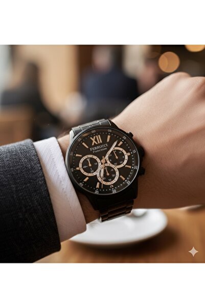 Ferrucci ساعة يد رجالية وظيفية