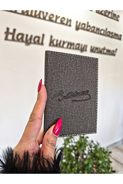 EFE DERİ EFE DERİ ATA Dikişli Araç Ruhsat Kılıfı Kabı Oto Ruhsatlık Araba Ruh...