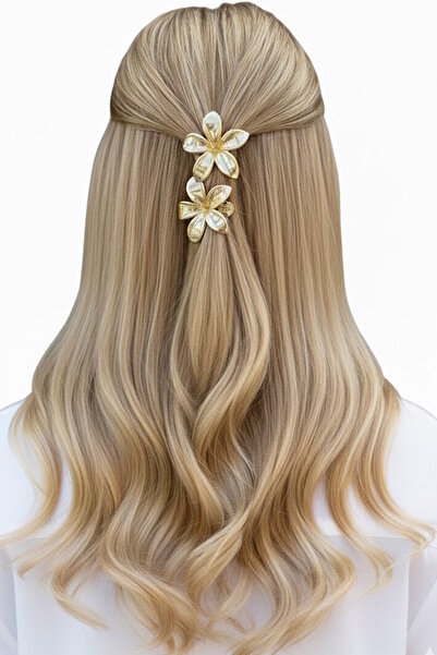 CAŞ DEKORASYON Colț Lotus Culoare Aur - Set de 2 Catarame